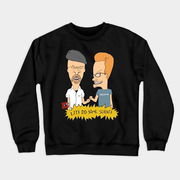 Hyneman And Savage Crewneck Sweatshirt by CupidsArt - TP